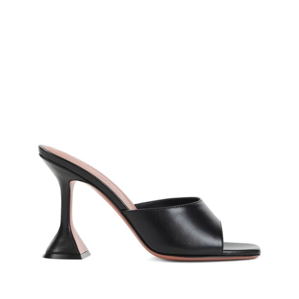 Amina Muaddi Women Lupida Leather Mules
